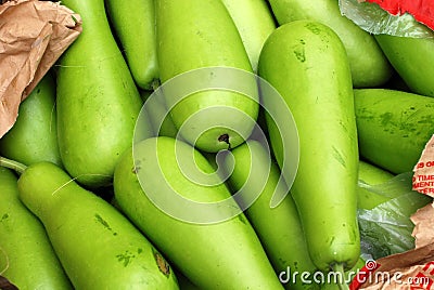 Bottle gourd Stock Photo