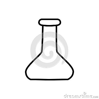 Bottle icon vector illustration sign. perfume. potion symbol or logo. Vector Illustration