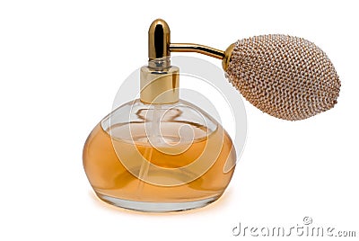 Bottle of perfume Stock Photo