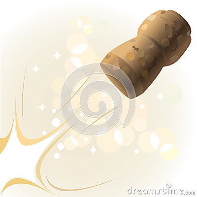 Bottle stopper Vector Illustration