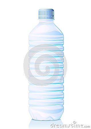 Bottle of water Vector Illustration