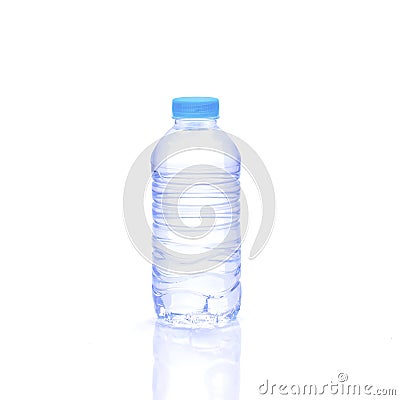 Bottle water isolated on white background Stock Photo