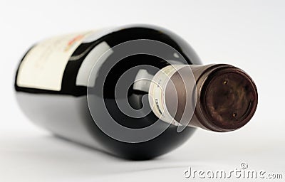 Bottle of wine Stock Photo