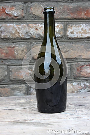 Bottle of wine Stock Photo