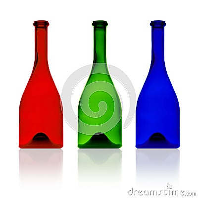 Bottles. Stock Photo