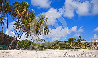 On Bottom Bay Beach, Barbados Stock Photo