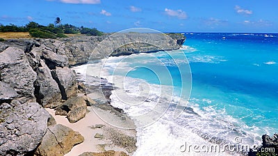 Bottom Bay Beach - Barbados Stock Photo