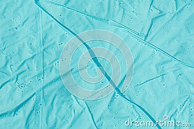 The bottom of the plastic inflatable pool. Close-up, background for a project and design Stock Photo