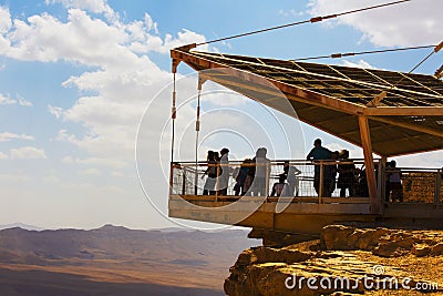 Ramon Nature reserve, Mitzpe Ramon, Negev desert, Israel Editorial Stock Photo