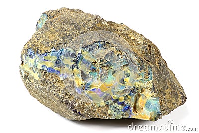 Boulder opal Stock Photo