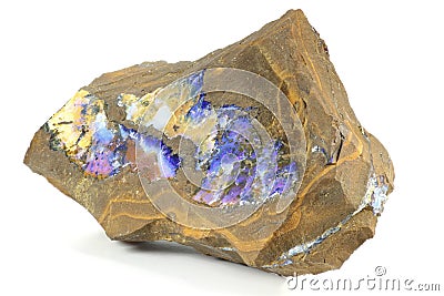 Boulder opal Stock Photo