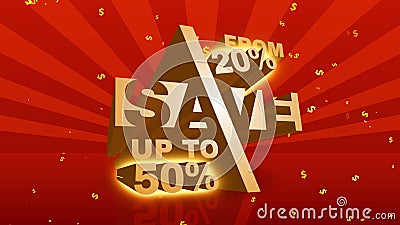 Magnificent discount sale ad for commerce business. Bouncing Flat Elements Forming Huge Agreement Decrease Ad For Commerce Employment With Metal Geometric royalty free illustration Magnificent discount sale ad for commerce business. Bouncing Flat Elements Forming Huge Agreement Decrease Ad For Commerce Employment With Metal Geometric royalty free illustration