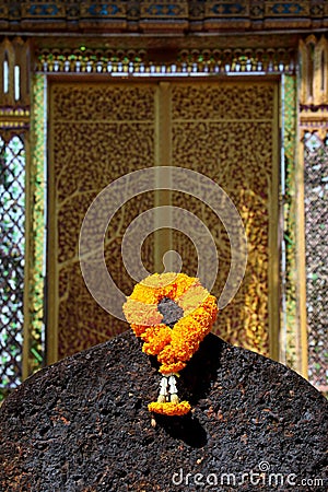 boundary marker of a temple 1 Stock Photo