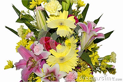 Bouquet of beautiful flowers Stock Photo