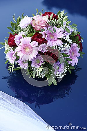 Bouquet of flowers for a wedding Stock Photo