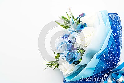 bouquet of rose flowers Stock Photo