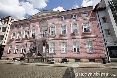 This bourgeois residence is in Kolobrzeg Editorial Stock Photo