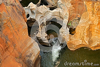 Bourkes Luck Potholes Stock Photo