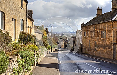 Bourton-on-the-Hill Stock Photo