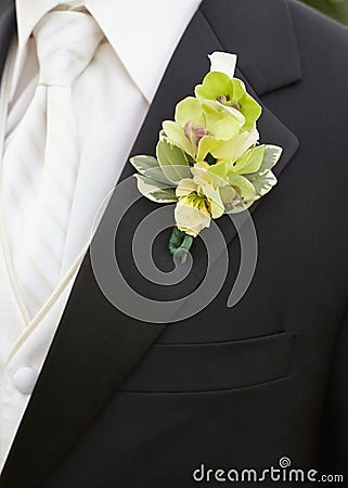 Boutonniere Stock Photo