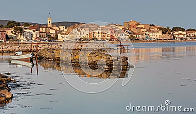 Bouzigues - Herault - Occitania - France Stock Photo