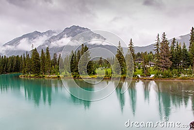 Bow River Stock Photo