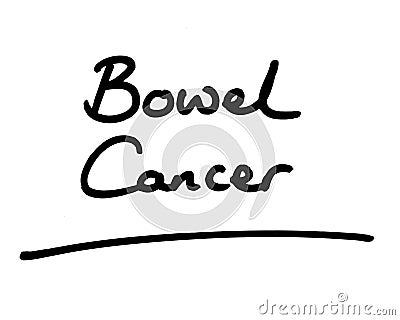 Bowel Cancer Stock Photo