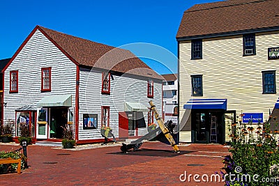 Bowen's Wharf, Newport, Rhode Island Editorial Stock Photo