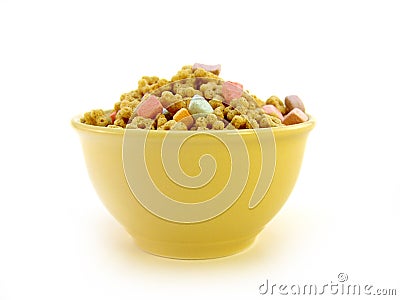 Bowl of cereal Stock Photo