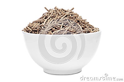 Cereal bran sticks Stock Photo