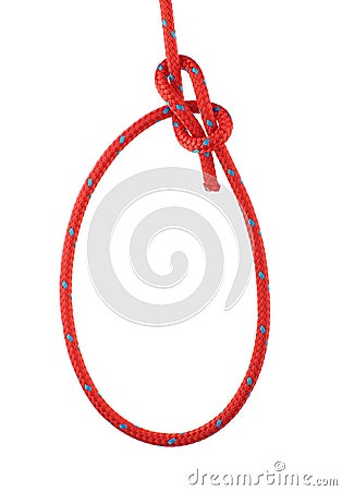 Bowline Knot Stock Photo