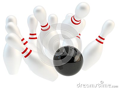 Bowling Stock Photo