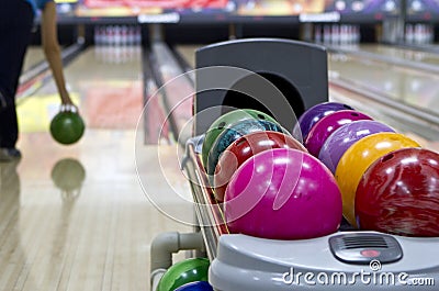 Bowling Stock Photo