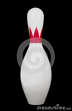 Bowling Pin Stock Photo