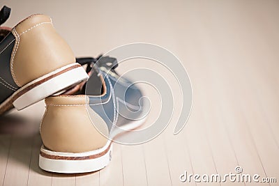 Bowling shoes. Stock Photo