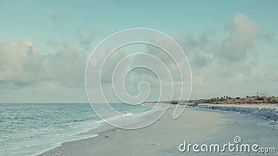 Bowman Beach Sanibel Island Florida Stock Photo