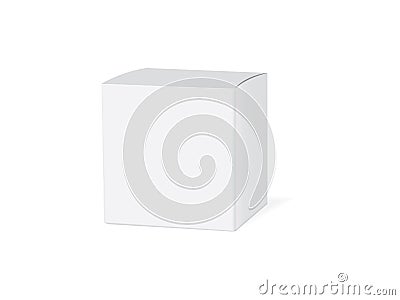 Box for your design and logo. Vector Illustration