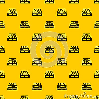 Boxes goods pattern vector Vector Illustration