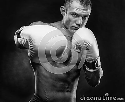 Boxing concept Stock Photo