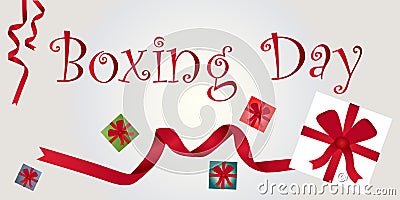 Boxing day, december 26 Stock Photo