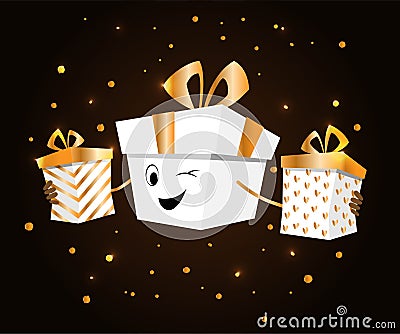 Boxing day Vector Illustration