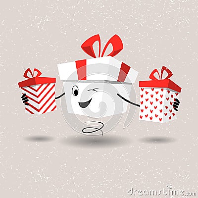 Boxing day Vector Illustration