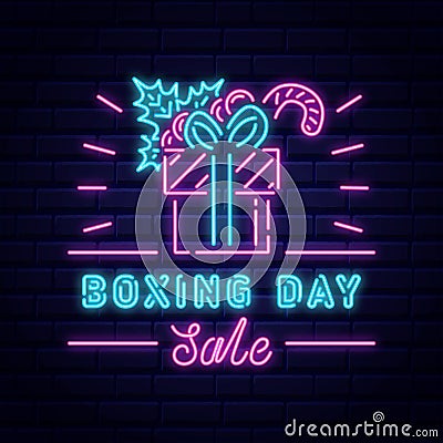 Boxing Day sale Vector Illustration