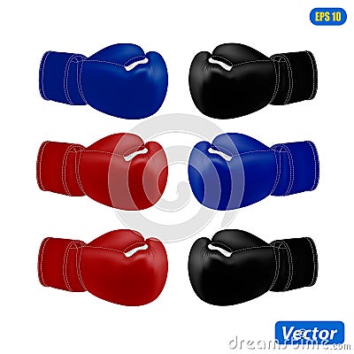 Boxing glove Vector Illustration