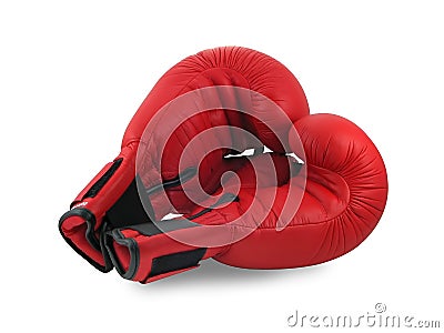 Boxing gloves. Stock Photo