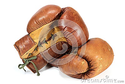 Boxing gloves Stock Photo
