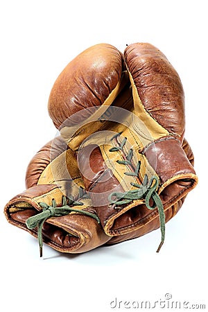 Boxing gloves Stock Photo