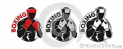 Boxing logo Vector Illustration