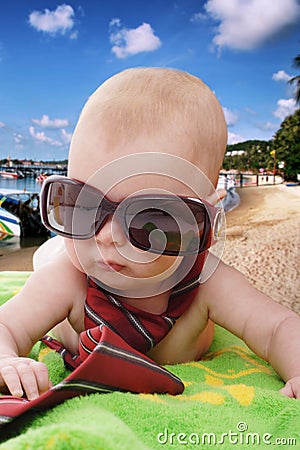 Boy business Stock Photo