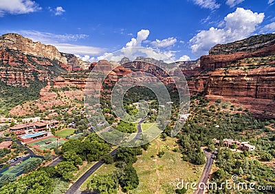 Boynton Canyon area in Sedona, Arizona, USA Stock Photo